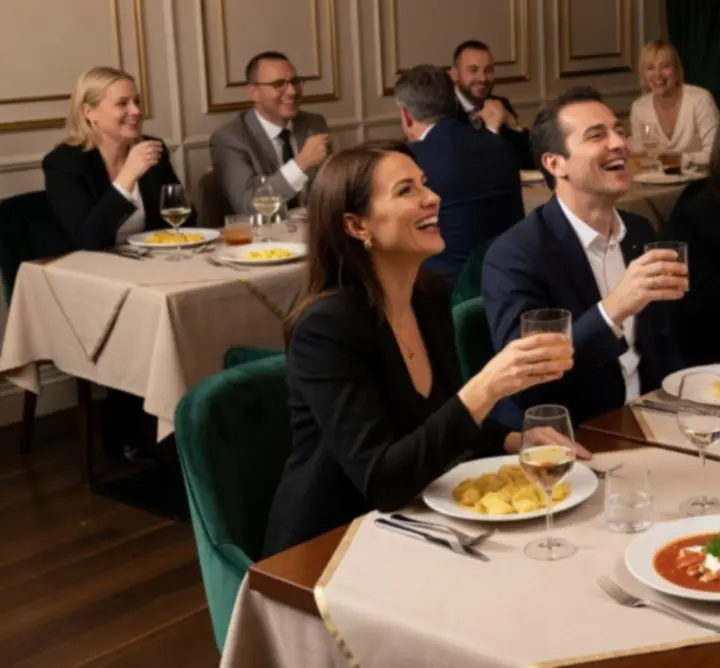 Mozaikszerű galéria a Social Mira esti hangulatáról